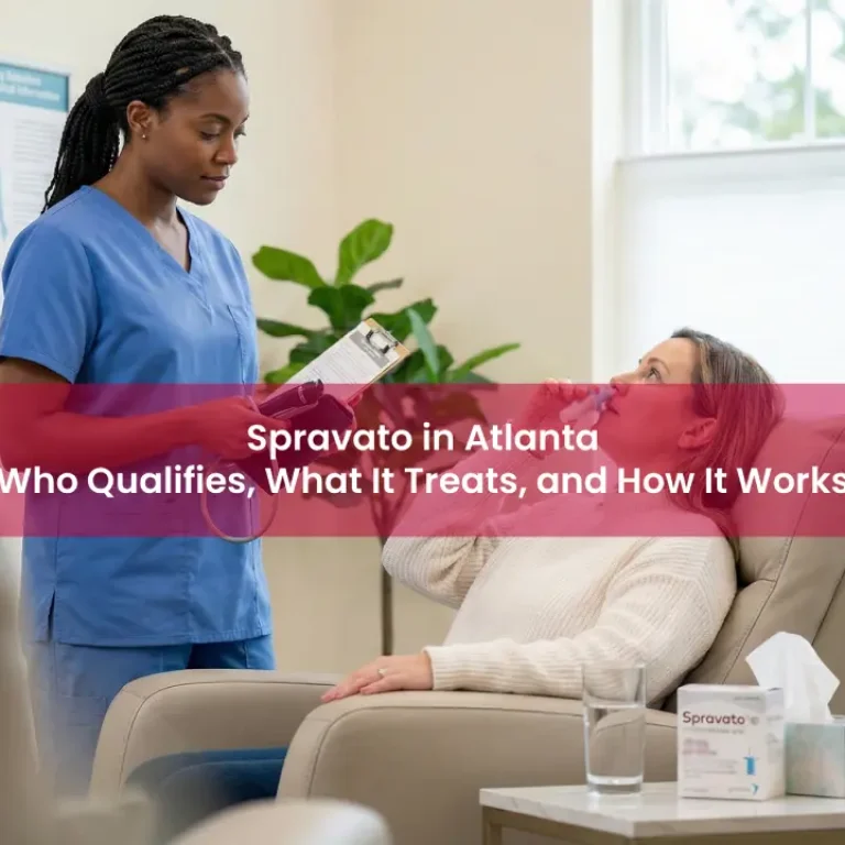 Understanding Spravato Esketamine in Atlanta Who Qualifies and How It Works