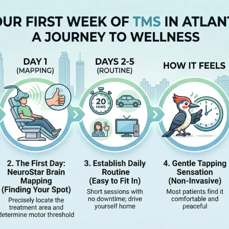 What to Expect During Your First Week of TMS Therapy in Atlanta
